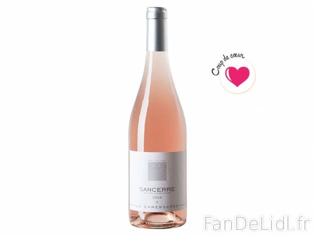 Sancerre La Camensarde 2014 AOC , prezzo 7,49 &#8364; per 75 cl, 1 L = 9,99 ...