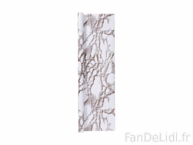 Film décoratif autocollant , le prix 1.49 € 
- Env. 45 x 200 cm (l x L)
- 3 ...