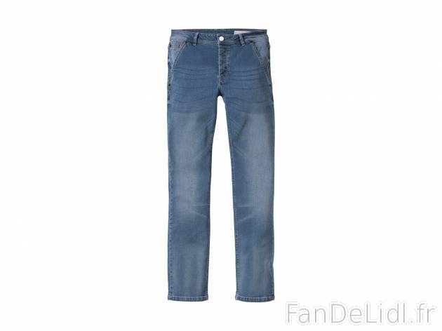 Jean slim fit homme , le prix 11.99 € 
- Ex. 99 % coton et 1 % élasthanne (LYCRA®).
- ...