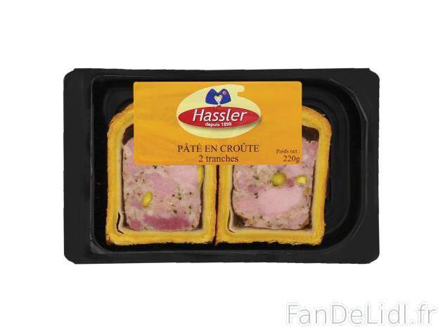 Pâté en croûte1 , prezzo 1.69 € per 220 g 
    