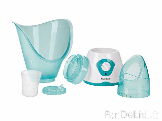 Sauna facial , le prix 14.99 € 
- 1 grand embout vapeur pour le visage : ouvre ...