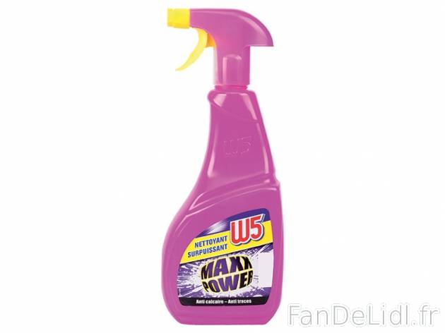 Nettoyant surpuissant , prezzo 1,27 € per 750 ml, 1 L = 1,69 € EUR. 
- Elimine ...
