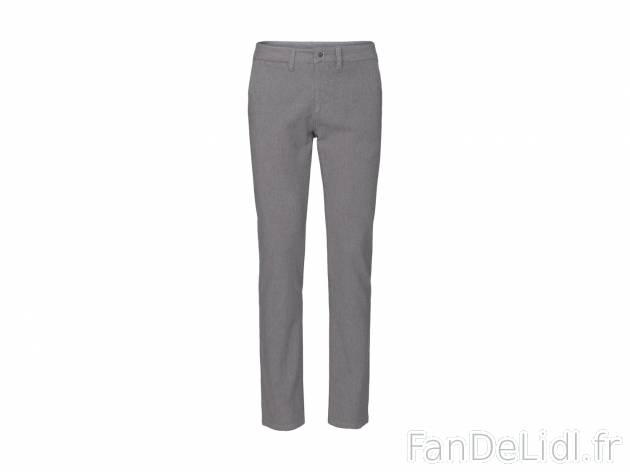 Pantalon homme , le prix 7.49 € 
- Ex. 98% coton et 2% élasthanne
- Le 1er ...