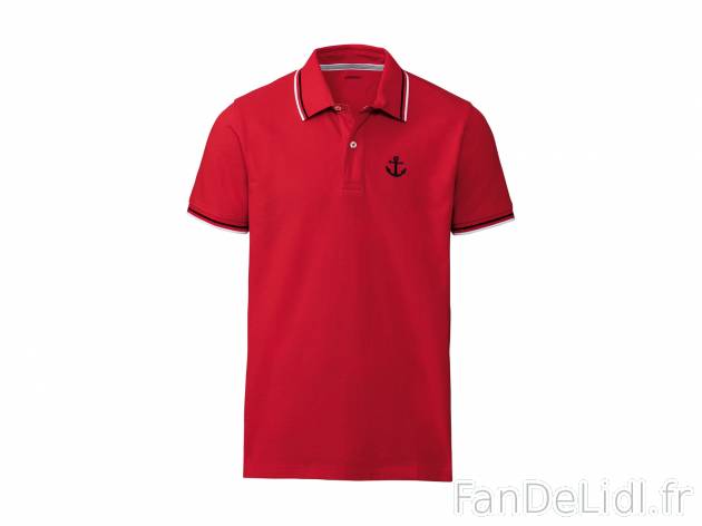 Polo homme , le prix 6.99 € 
- 100 % coton
- 3 coloris au choix- Satisfait ou ...