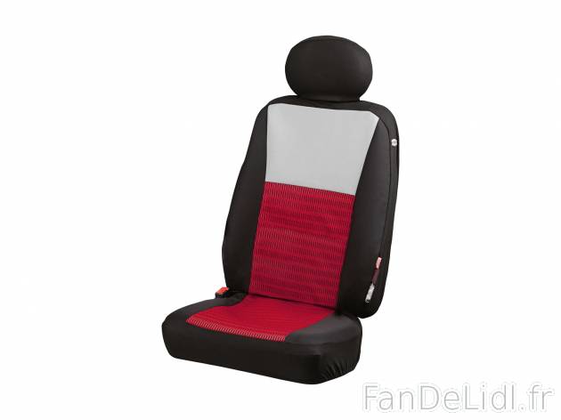 Housses de sièges auto , le prix 14.99 € 
- Set complet pour 2 sièges avant, ...