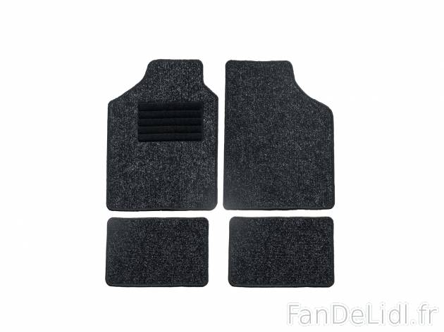 Set de tapis de voiture universels , le prix 7.99 €  
-  Set de 4