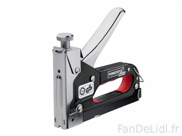 Set agrafeuse Powerfix, prezzo 5,99 € per Le set 
- Réglage continu de la puissance ...