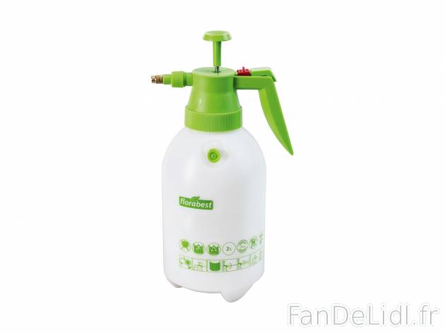 Pulvérisateur à pression , le prix 4.99 € 
- Tuyau flexible à 360°
- 2 bar
- ...