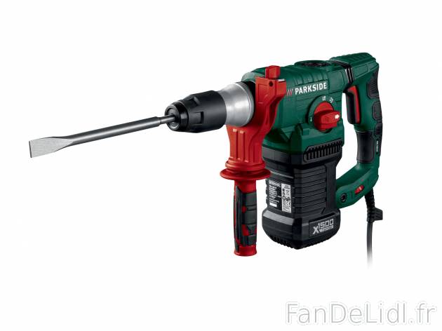 Perforateur burineur , le prix 49.99 € 
- 1 500 W
- Puissance de frappe : 5 ...