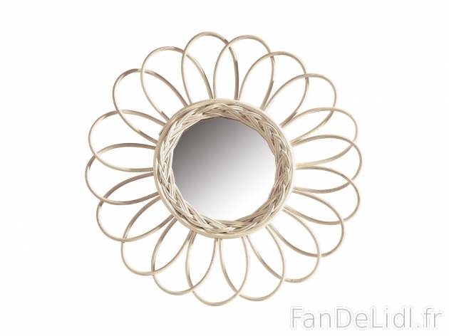 Miroir décoratif en bambou , le prix 8.99 € 
- Au choix : Ø env. 40 cm ou Ø ...