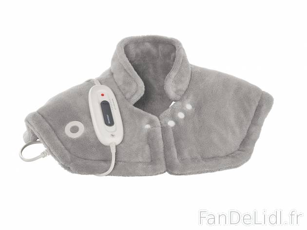 Coussin cervical chauffant , le prix 19.99 € 
- Ex. dessus/dessous 100 % polyester
- ...