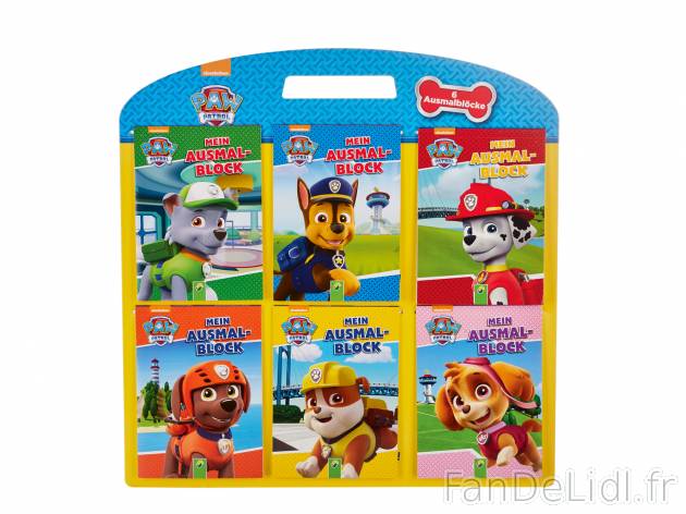 Mini-blocs de coloriage , le prix 2.99 € 
- Blocs de coloriage (lot de 6)
- ...