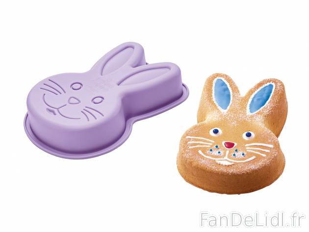 Moule en silicone , le prix 3.99 € 
- 100% silicone platine
- Compatible lave-vaisselle ...