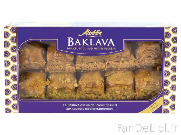 Baklavas aux noix de cajou-amandes , prezzo 2,00 &#8364; per 200 g, 1 kg = 12,45 ...