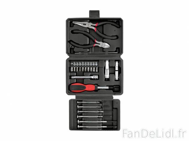 Set d’outils pour mécanique de précision , le prix 5.99 € 
- Set de 26
- ...