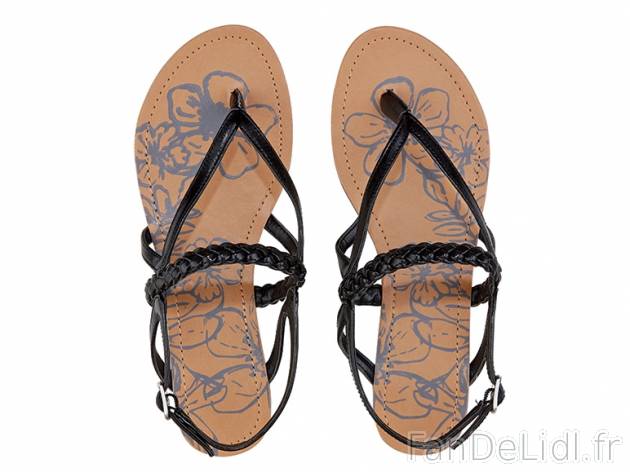 Sandales fille , prezzo 7,00 € per La paire au choix 
- Fermeture zippée au ...