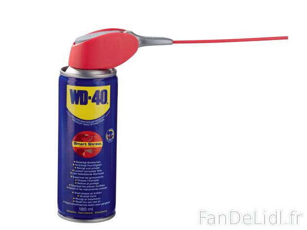 Dégrippant , le prix 2.99 € 
- Env. 180 ml
- Nettoie et protège
- Desserre ...
