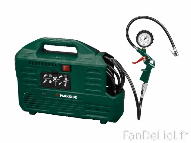 Compresseur portatif , le prix 59.99 € 
- 1 100 W
- Pour les travaux nécessitant ...