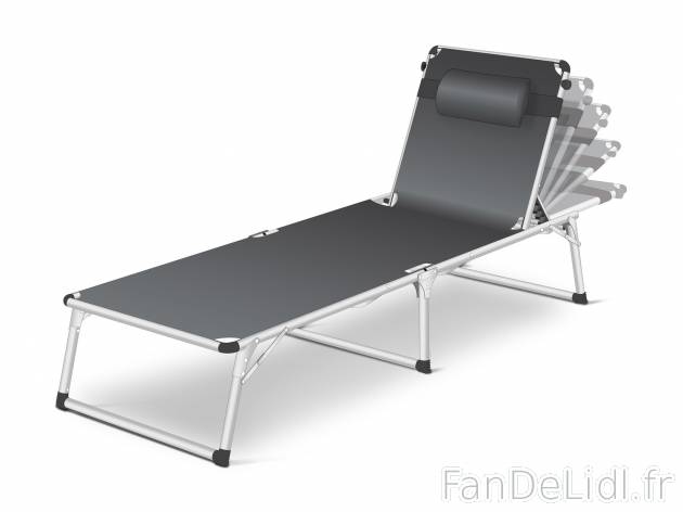 Bain de soleil en aluminium , le prix 49.99 € 
- Quantités limitées à 10 000 ...