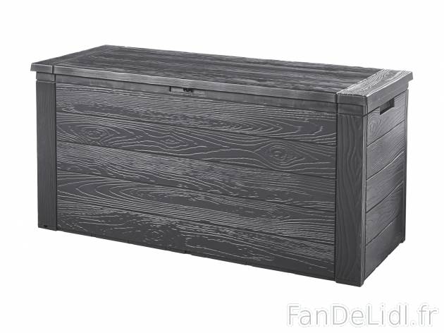 Coffre de rangement , le prix 28.99 € 
- Env. 270 L
- Poignées latérales pour ...
