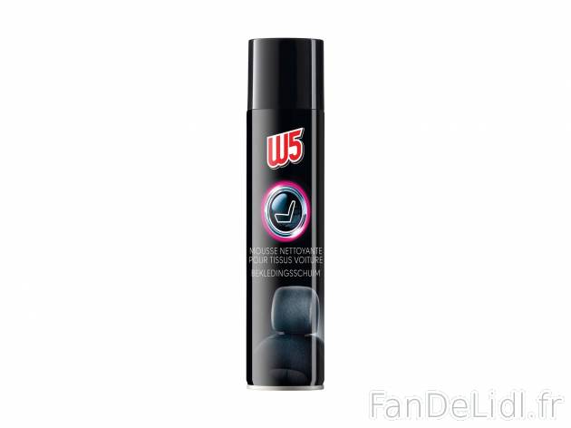 Mousse nettoyante pour tissus , le prix 1.99 €