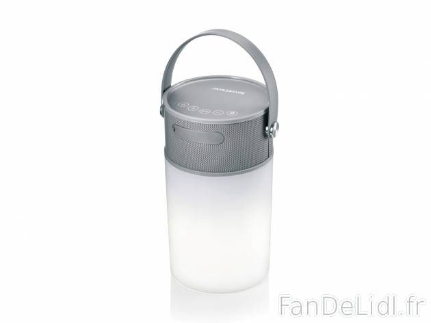 Enceinte Bluetooth® lanterne , le prix 16.99 € 
- 5 W
- Entrée AUX pour le ...