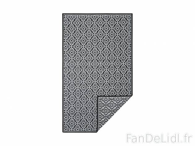 Tapis d’extérieur , le prix 6.99 € 
- Env. 90 x 150 cm
- Ex. 100 % polypropylène
- ...