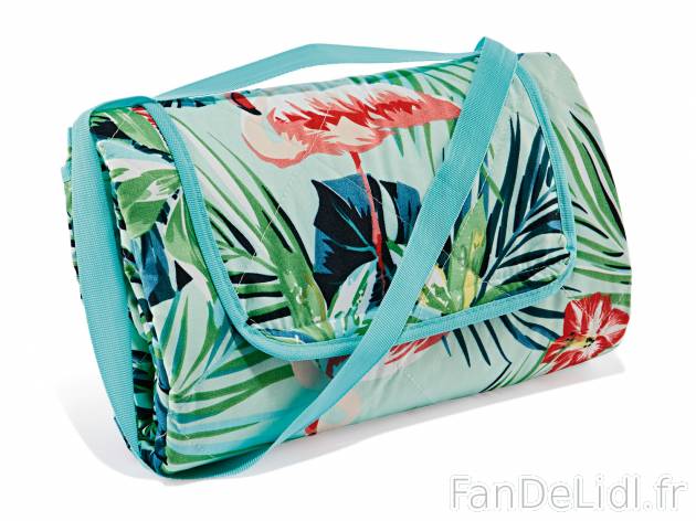 Couverture de pique-nique , le prix 5.99 € 
- Env. 127 x 168 cm
- Ex. dessus ...