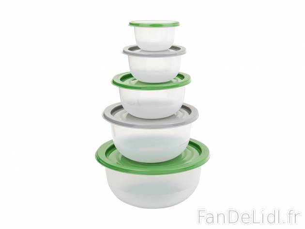 Boîtes de conservation , le prix 4.99 € 
- Compatibles réfrigérateur et congélateur
- ...