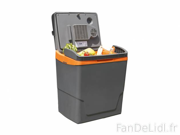 Glacière électrique , le prix 44.99 € 
- Env. 30 L
- Env. 41 x 48 x 33 cm ...