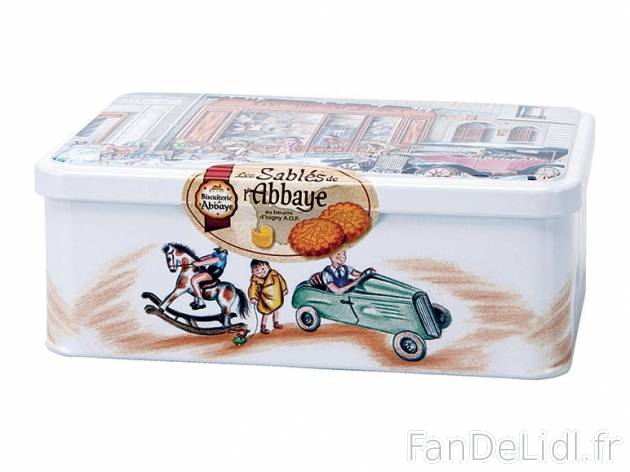 Sablés de l&#039;Abbaye au beurre d&#039;Isigny AOP , prezzo 3,00 € per ...