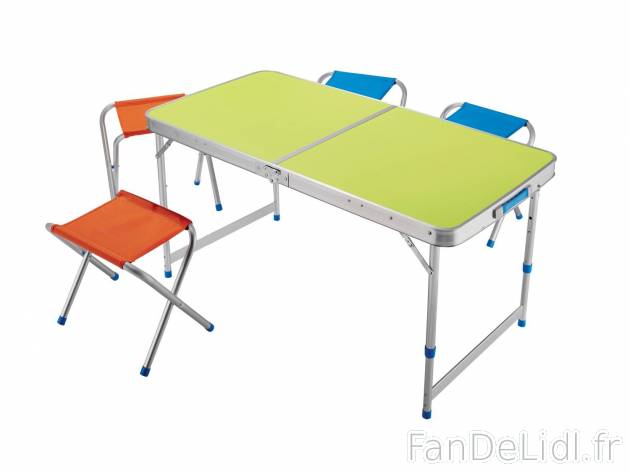 Table et tabourets pliants , prezzo 43.99 € per Le set 
- Table d,&apos;env. ...