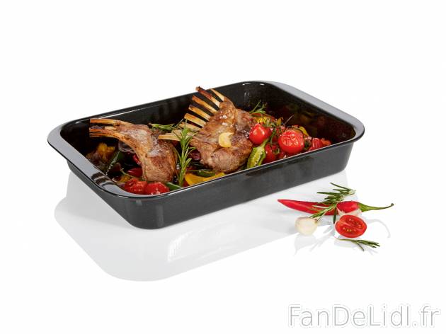 Plat à four émaillé ou moules émaillés , le prix 7.99 € 
-  Au choix : ...