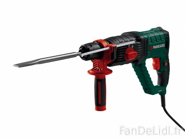 Perforateur burineur , le prix 49.99 € 
- Pour le béton, la pierre, le métal ...