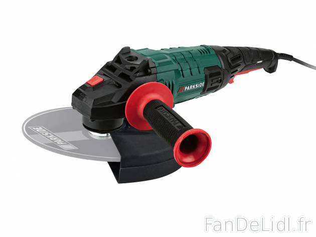 Meuleuse d’angle , le prix 41.99 € 
- 2 000 W
- Dispositif de blocage de broche ...