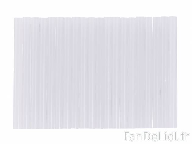 Bâtons de colle à chaud blanc ou couleur , le prix 2.99 € 
- Au choix : paillettes ...