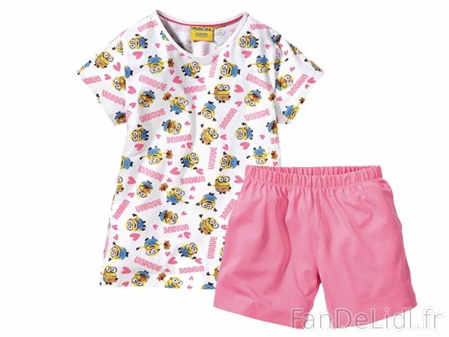 Pyjashort Minions fille ou garçon , prezzo 4,00 &#8364; per L&#039;ensemble ...