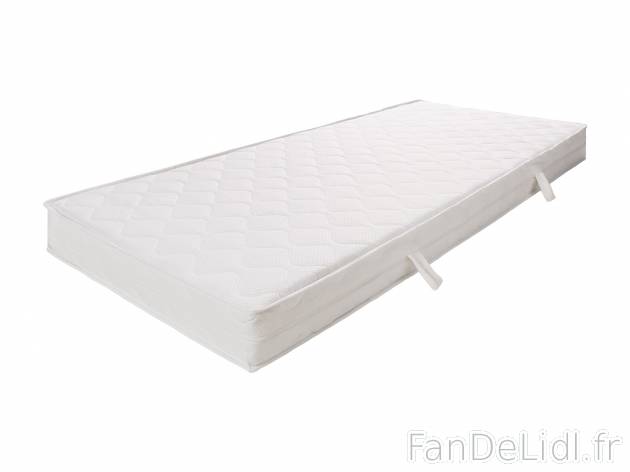 Matelas confort 7 zones simple ou double , le prix 51.49 € 
- Ex. housse 100 ...