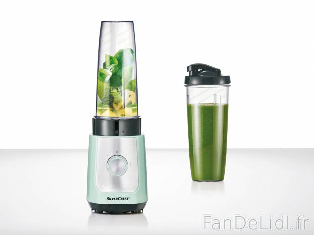 Blender à smoothie , le prix 19.99 € 
- 300 W
- 2 gobelets à emporter inclus ...