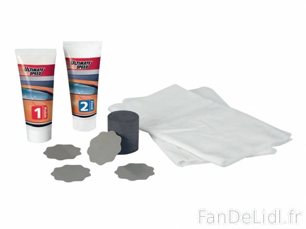 Coffret efface rayures , prezzo 5,00 € per Le set 
- Pour toutes les peintures ...