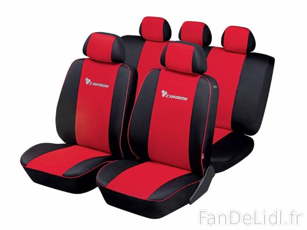 Housses de siège auto , prezzo 14,00 € per Le set au choix 
- Ex. : 100 % polyester ...