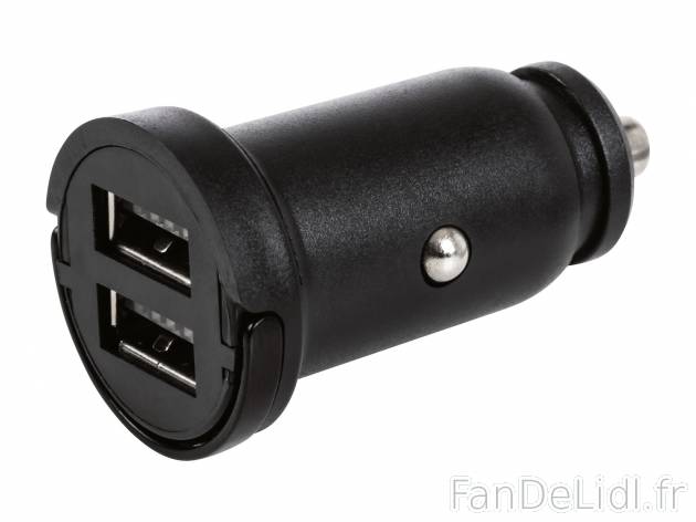 Chargeur allume-cigare , le prix 4.49 € 
- Recharge de batterie via allume-cigare ...