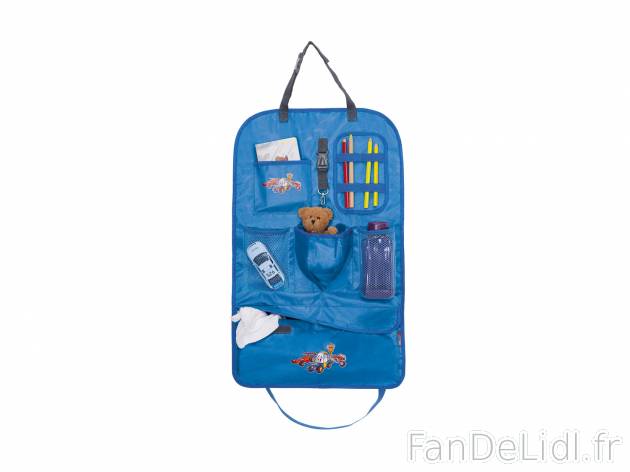 Organiseur de siège auto , le prix 3.99 € 
- Taille universelle
- Env. 62 x ...