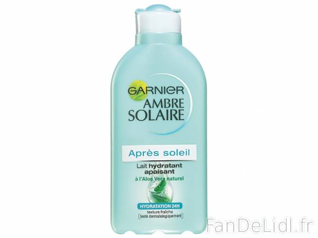 Après soleil apaisant lait hydratant , prezzo 5,00 &#8364; per 200 ml, 1 L ...