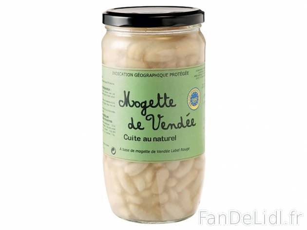 Mogette de Vendée IGP , prezzo 2,19 € per 530 g (PNE), 1 kg = 4,13 € EUR. 
- ...