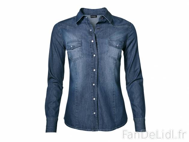 Chemise en jean femme , prezzo 8,99 € per L\&#039;unité au choix 
- Ex. ...