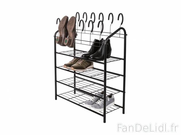 Étagère à chaussures , le prix 16.99 € 
- Pour ranger jusqu’à 18 paires ...