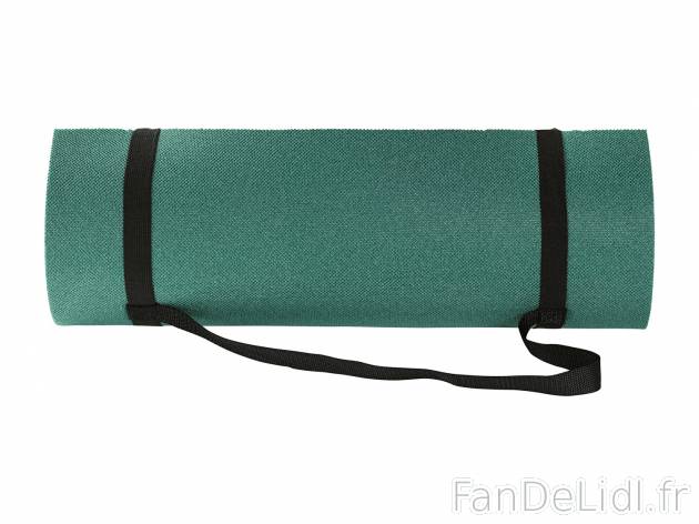 Tapis de sol isolant , le prix 5.99 € 
- En mousse de polyéthylène double couche
- ...