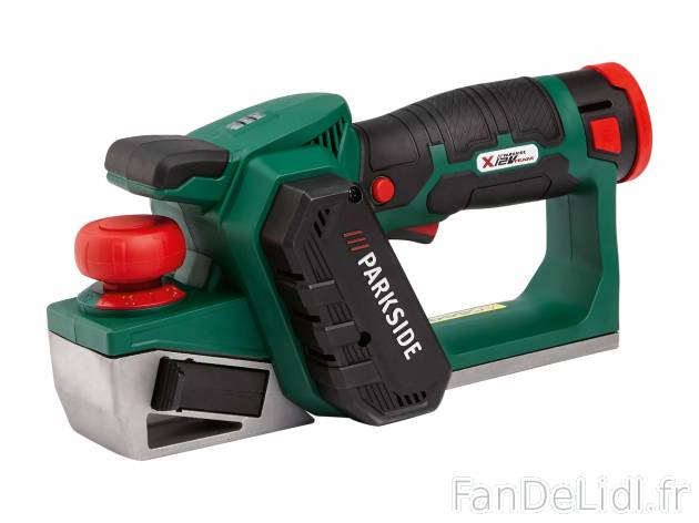 Rabot électrique sans fil 12 V , le prix 49.99 € 
- Sans fil
- 14 500 tr/min
- ...
