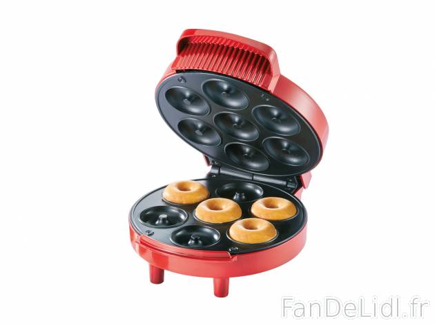 Appareil à donuts ou gaufrier Bubble , le prix 14.99 € 
- 800 / 1 000 W
- Au ...